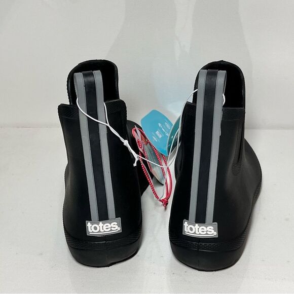 Totes Everywear Technology Chelsea Ankle Rain Boots - Picture 4 of 5